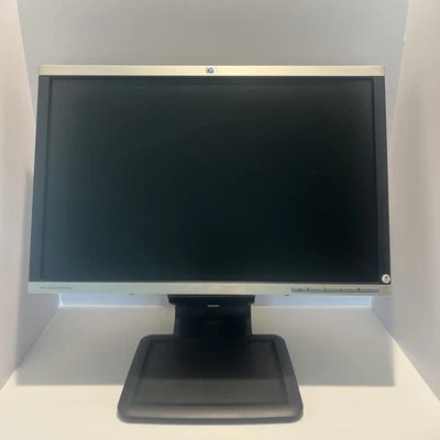 HP Compaq LA2205WG 22" LCD Monitor Black | Silver w/Stand | Tested | Ships Fast - Image 1 of 4
