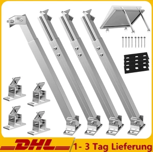 Aufständerung Solarmodul Halter PV Aufständerung Wand Dach Boden Balkonkraftwerk - Bild 1 von 18