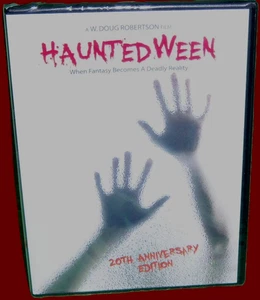 NEW RARE OOP DOUG ROBERTSON HAUNTEDWEEN 20TH ANNIVERSARY HORROR MOVIE DVD 1991 - Picture 1 of 2