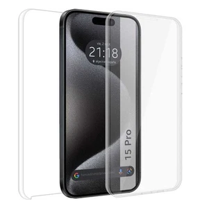Funda Doble Transparente Pc + Tpu Full Body 360 para Iphone 15 Pro (6.1) - Foto 1 di 2