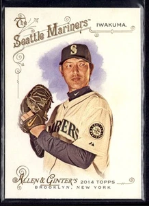 2014 Topps Allen & Ginter Hisashi Iwakuma Seattle Mariners #157 - Picture 1 of 2