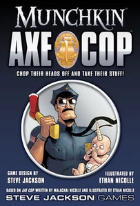Munchkin Axe Cop Base Set Steve Jackson Games Brand New Factory SEALED - Picture 1 of 1