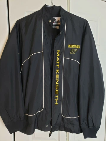 Matt Kenseth #17 DeWalt Racing Chase Authentics Black Jacket - Large Cover