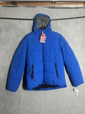 New Zeroxposur Boys Blue Coat Size XXL Hooded Zip Up - Image 1 of 4