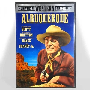 Albuquerque (DVD, 1948, Full Screen) Like New !  Randolph Scott  Barbara Britton - Bild 1 von 3