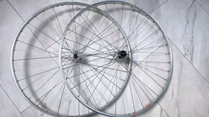 NOS Campagnolo Record 8 speed Cassette Wheels Super Champion Arc-En-Ciel Rims DT - Picture 1 of 18