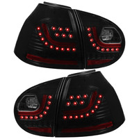 LED Rückleuchten für VW Golf V 5 1K1 Bj. 03-09 schwarz GTI R Optik nur Limousine