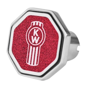 Kenworth Octagon Trailer Parking Brake Knob ( MetallicRed) - Picture 1 of 1