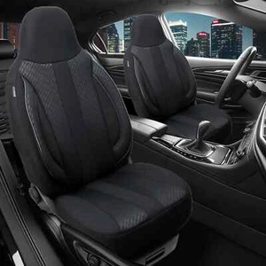 Fundas de asiento de piloto adecuadas para Lada Vesta SW Kombi & SW Cross (negro) ZENO504 - Imagen 1 de 12