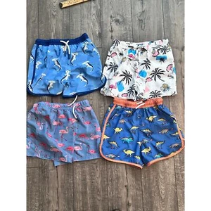 4Pcs Maamgic Quick Dry Fabric Swim Slim Ocean Travel Sports Trunks Size 7 - Picture 1 of 5