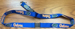 2 - Florida Gators Breakaway Lanyards with detachable key ring/ID card holder - Picture 1 of 2