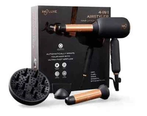 Ion Luxe 4-in-1 Autowrap Airstyler Hairdryer Hair Dryer and Styler New Open Box - Picture 1 of 4