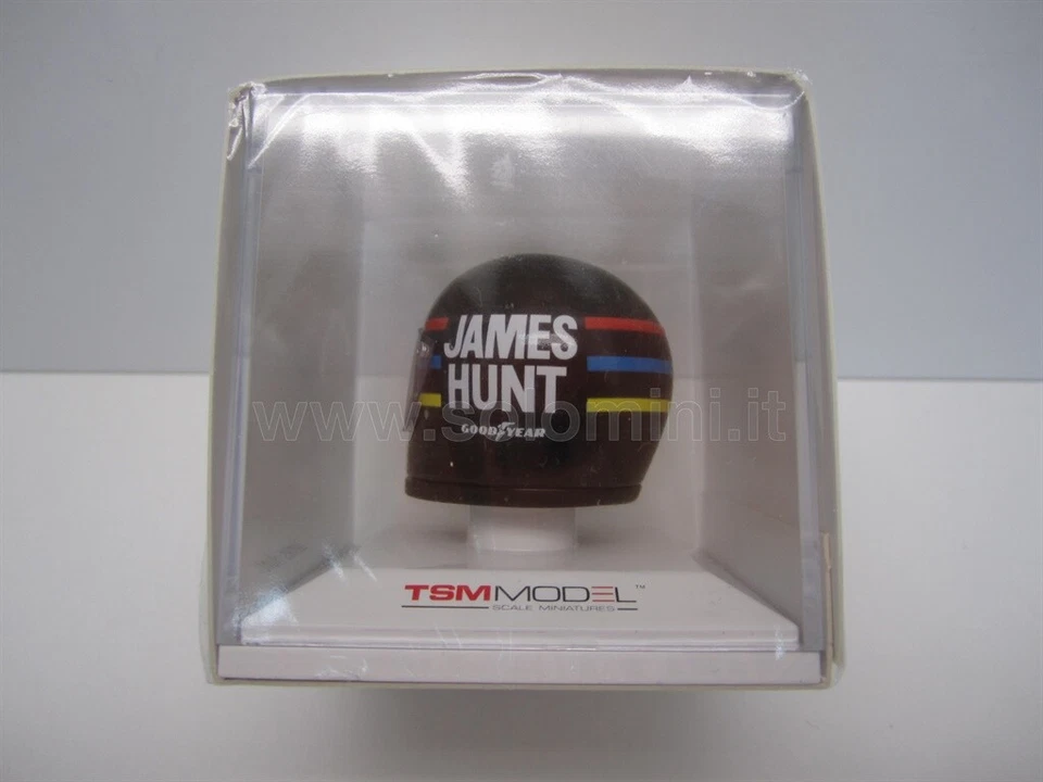 1:8 JAMES HUNT Helmet Casco WC 1976 McLaren [TRUE SCALE TSM12AC03] NEW Sealed - Immagine 1 di 4