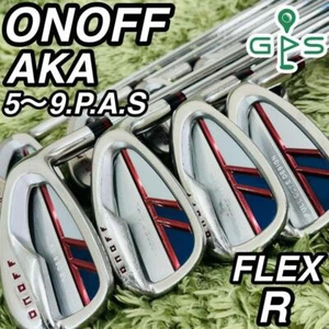Golf Iorn Set ONOFF AKA N.S.PRO ZELOS8 (R) 8pcs 5-S JAPAN - Picture 1 of 10