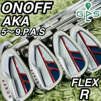 Golf Iorn Set ONOFF AKA N.S.PRO ZELOS8 (R) 8pcs 5-S JAPAN - Image 1 of 4