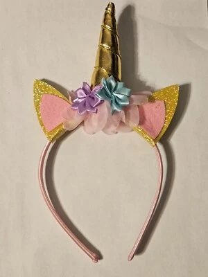 Diadema de Pascua unicornio (Russell Stover, estado nuevo, recién salido de la caja de dulces) Foto 1 de 4