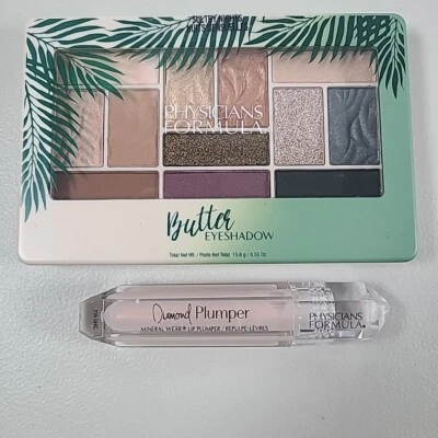 PHYSICIANS FORMULA NEW TROPICAL DAYS BUTTER EYESHADOW PALETTE & DIAMOND PLUMPER  - Image 1 of 4