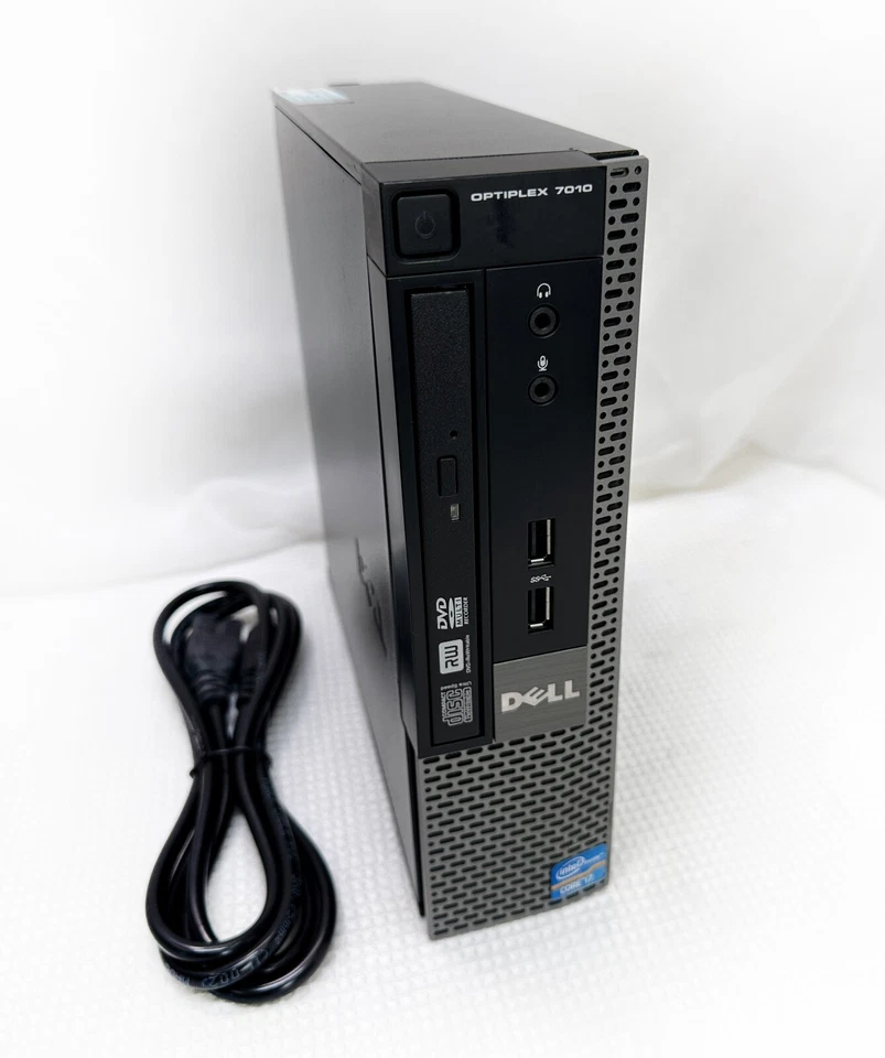Windows XP PRO 32 Bit SP3- Dell OptiPlex 7010 USFF Intel i7, New 512GB SSD, 1YR - Image 1 of 4