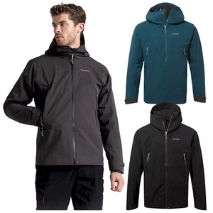Chaqueta impermeable ligera con capucha transpirable negra Craghoppers Dynamic Pro - Imagen 1 de 10
