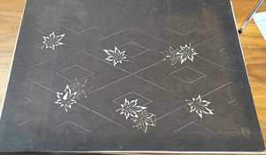 Stencil vintage giapponese in tessuto epoca Meiji (1868-1912) - Foto 1 di 2