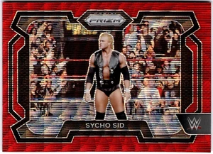Sycho Sid 2024 Panini Prizm WW Red Wave Prizm #59 WWE Legends - Imagen 1 de 2