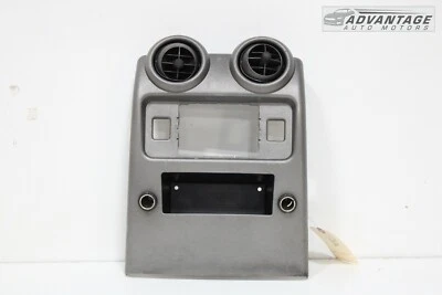 2003-2006 HUMMER H2 CENTER CONSOLE BACK COVER TRIM PANEL & AIR VENT GRILLE OEM - Image 1 of 4