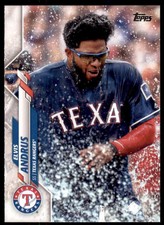 2020 Topps Series 2 Base Variation SP #577 Elvis Andrus - Texas Rangers
