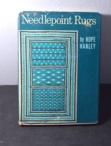 NEEDLEPOINT RUGS by HOPE HANLEY-1970 - Foto 1 di 5