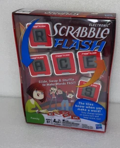 Electronic Scrabble Flash - Hasbro Parker Brothers Word Game - BRAND NEW - 2010 - Picture 1 of 8