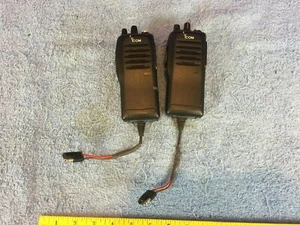 icom Two Way Radio Lot of 2  NO CHARGER PLEASE READ LISTING - Picture 1 of 11