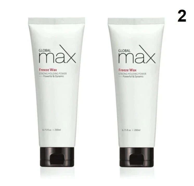 Global MAX - Freeze Wax Cire Coiffante 6.76 fl.oz / 200ml(2 Pack) - Image 1 of 1