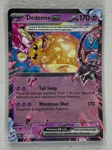 Dedenne EX 093/193 Pokemon Paldea Evolved Holo Rare Unit #2 - Foto 1 di 2