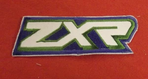 KAWASAKI ZXR400 ZXR750 ZXR250 ORIGINAL PERIOD VINTAGE SEW IRON ON PATCH BADGE - Picture 1 of 3