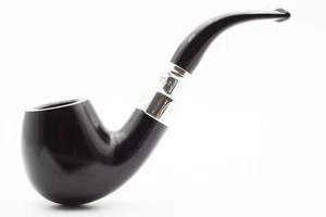 PETERSON Pfeife Spigot black 68 / Sterlingsilber / 145 mm / 50 mm / 20 mm / 9 mm - Bild 1 von 5