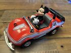 Mickey Mouse Race Car Toy (6.5" Long) Tin Metal Walt Disney Buggy Vehicle