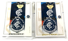 2002 SELECT AFL EXCLUSIVE +AFL SPX CARD BASE CARD TEAM SET x 2-CARLTON(14+14)