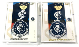 2002 SELECT AFL EXCLUSIVE +AFL SPX CARD BASE CARD TEAM SET x 2-CARLTON(14+14)