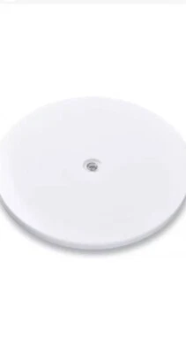 4-дюймовый белый акриловый проигрыватель органайзер Lazy Susan стол кухонная столешница - Изображение 1 из 3