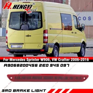 PER MERCEDES BENZ SPRINTER W906 06-16 FANALE LUCE ROSSA POSTERIORE TERZO STOP - Picture 1 of 5