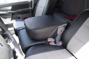 LEATHER-LIKE CUSTOM JUMP SEAT MINI SEAT TYPE CONSOLE COVER - Bild 1 von 2