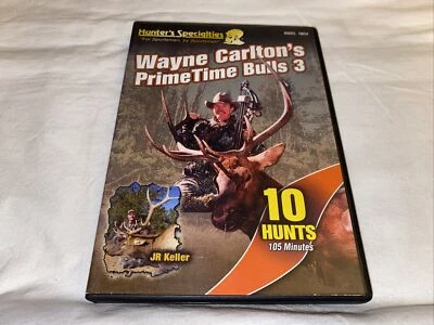 PrimeTime Bulls 3 Wayne Carlton Hunting Elk Deer DVD Foto 1 de 4