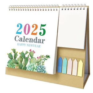 Desk Calendar 2025 New Desktop Calendar Office Calendar With 12 Months for Work - Picture 1 of 12