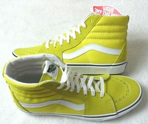 yellow high top vans