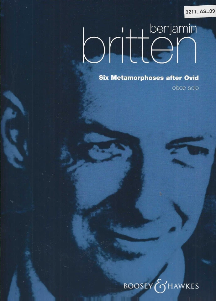 Benjamin Britten Six Metamophoses after Ovid, Op. 49-Oboe Solo-Boosey&Hawkes - Image 1 of 1