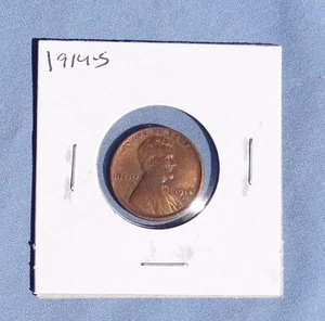 Rare 1914 S Lincoln Wheat Penny/Cent KEY Date Great Condition Fine Details - Picture 1 of 6