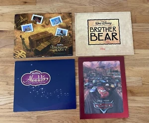 Disney Lithograph Sets ~ Aladdin, Brother Bear, Treasure Island, Cars Poster - Picture 1 of 6
