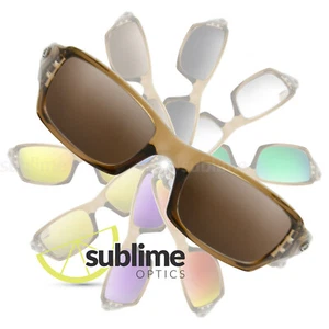 POLARIZED Dark Brown Replacement Lenses For Oakley Fives Squared / 3.0 OO9238 - Foto 1 di 5