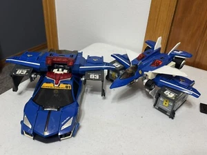 Takara Tomy Tomica Hyper Rescue Blue Police 01 S.S.R. SSR Super Sonic Runner Lot - Picture 1 of 4
