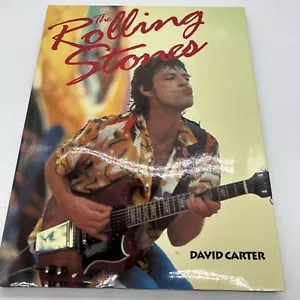 The Rolling Stones by David Carter, Rare 9 x 12 hardcover book - 1992 - Imagen 1 de 4