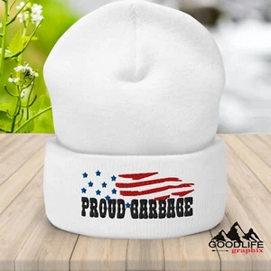 Proud Garbage MAGA America Strickmütze Beanie für Herren Damen - Bild 1 von 29